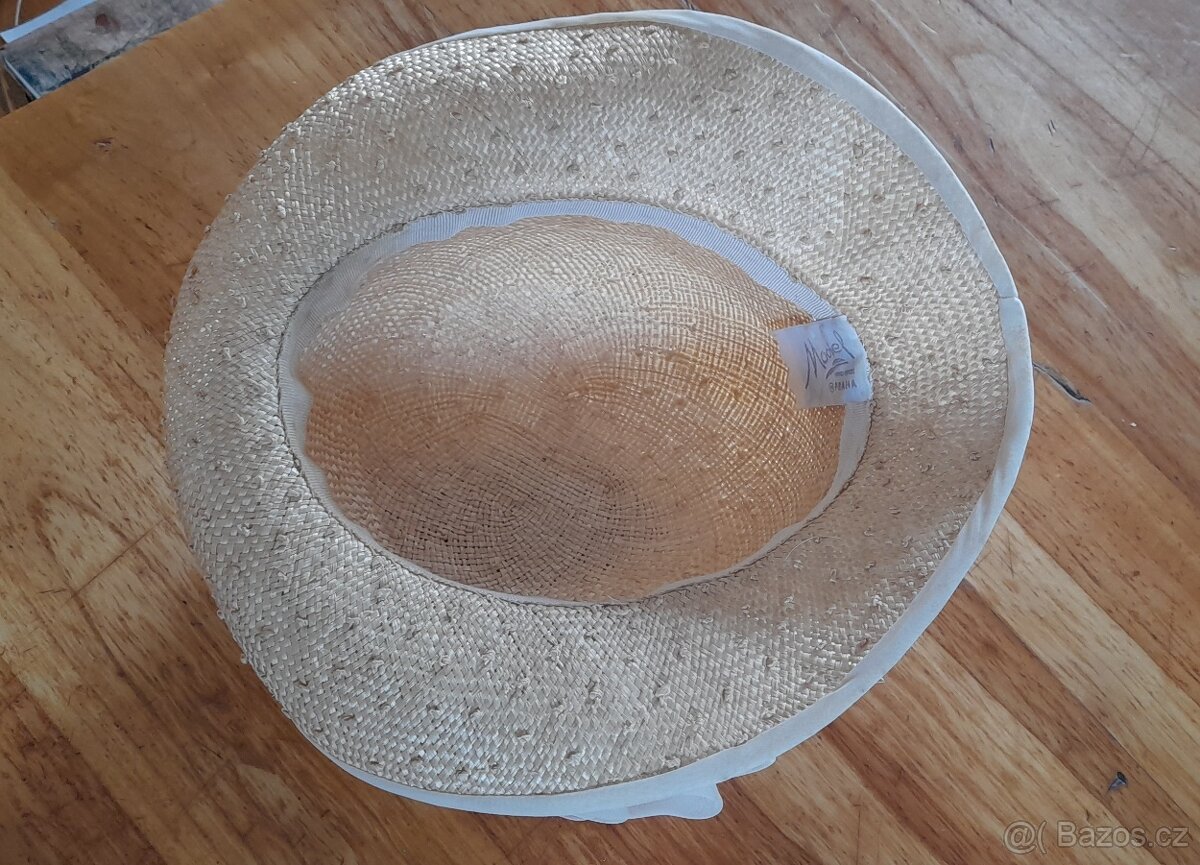 Dámský klobouk slaměný - 4