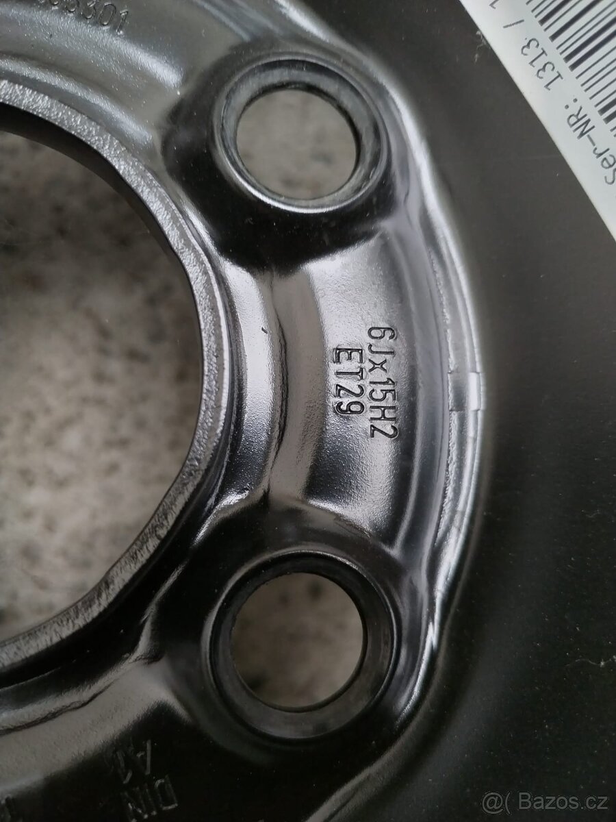disky 5x100 E15 audi A1 - 4