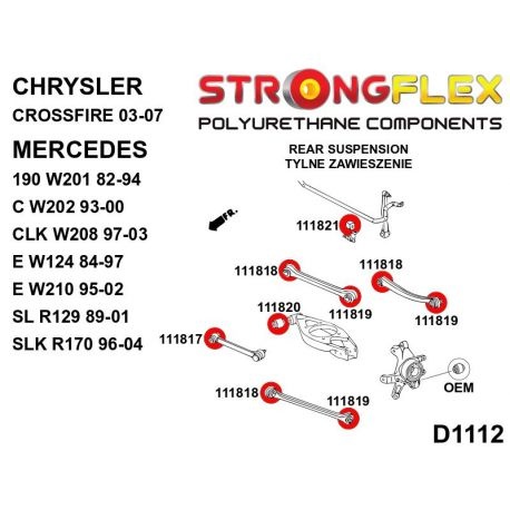 STRONGFLEX na mercedes w202 / s202 - 4