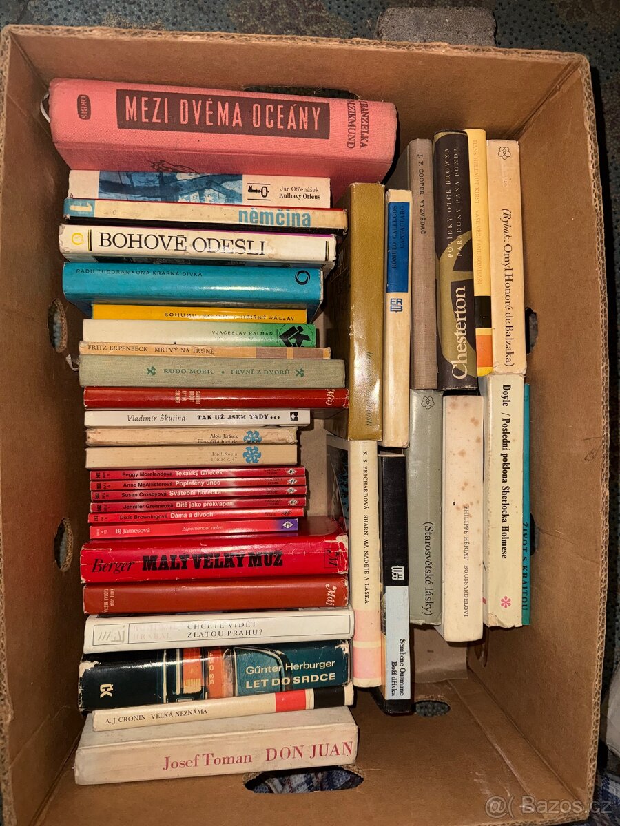 Knihy různých druhů - 4