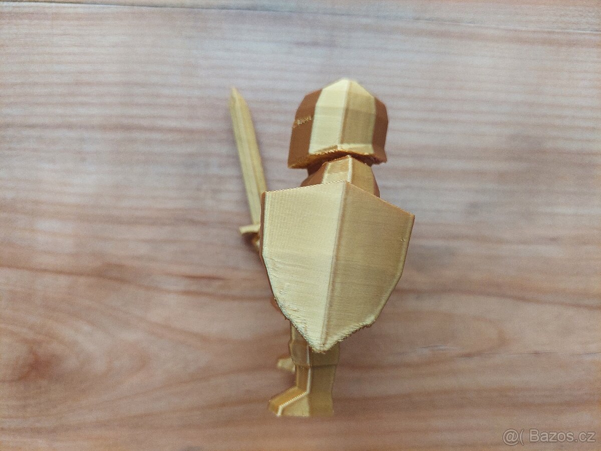 Nová figurka zlatý rytíř, zbrojnoš, středověk, rytíři SLEVA - 4