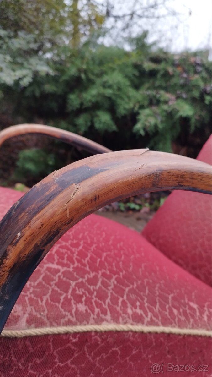 Prodám párová křesla Halabala H-269 - 4