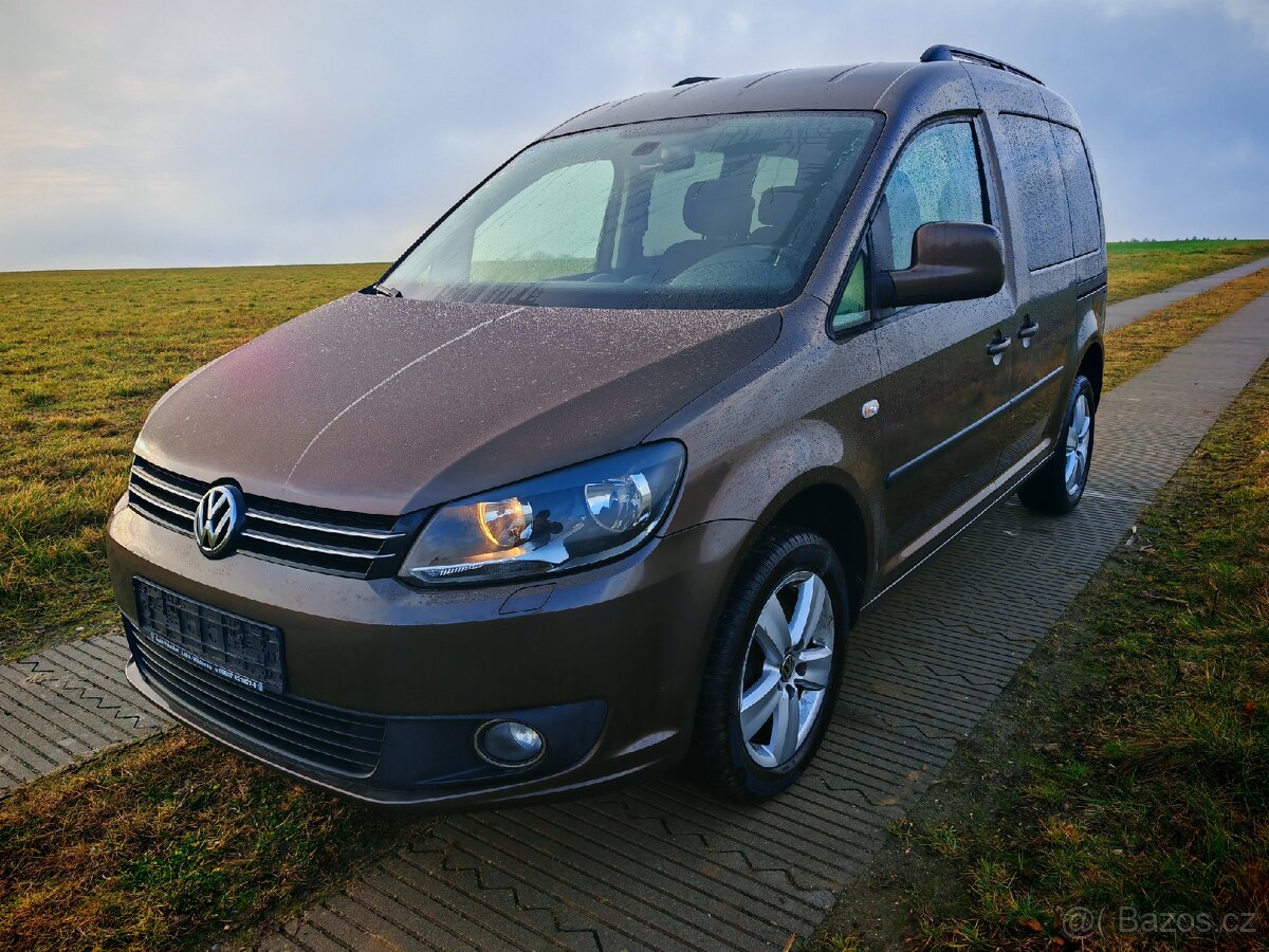 Vw Caddy 2.0tdi 103kw, klima, tažné, dovoz. - 4