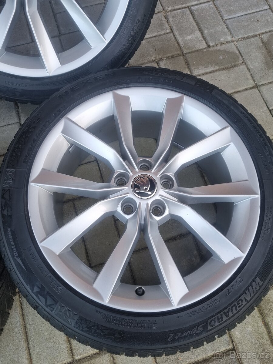 Sada alu kol Škoda Modus + zimní pneu Nexen - 4