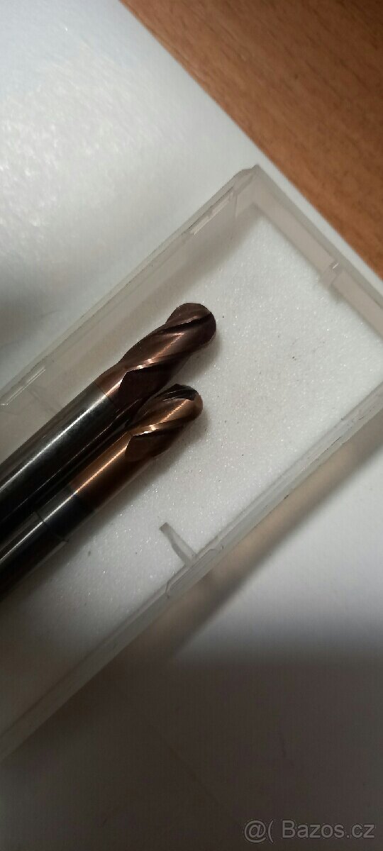 Kulove Frezy Atorn tvrdokov HRC55 (6ks) - 4