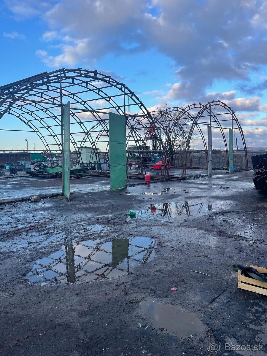 Plecheni hala sklad 12-15x10x4,7m - 4