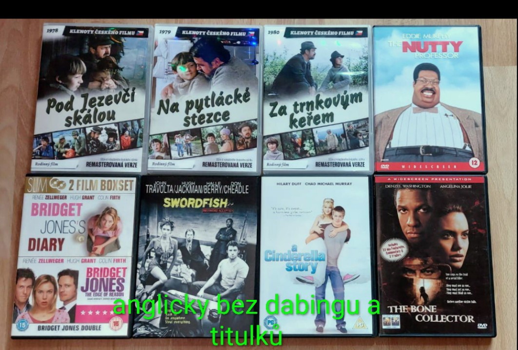 ORIGINÁLNÍ DVD 52ks -500kč - 4