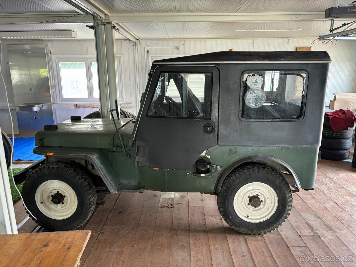 Jeep Willys M38 / nálezový stav / diesel / skladem - 4