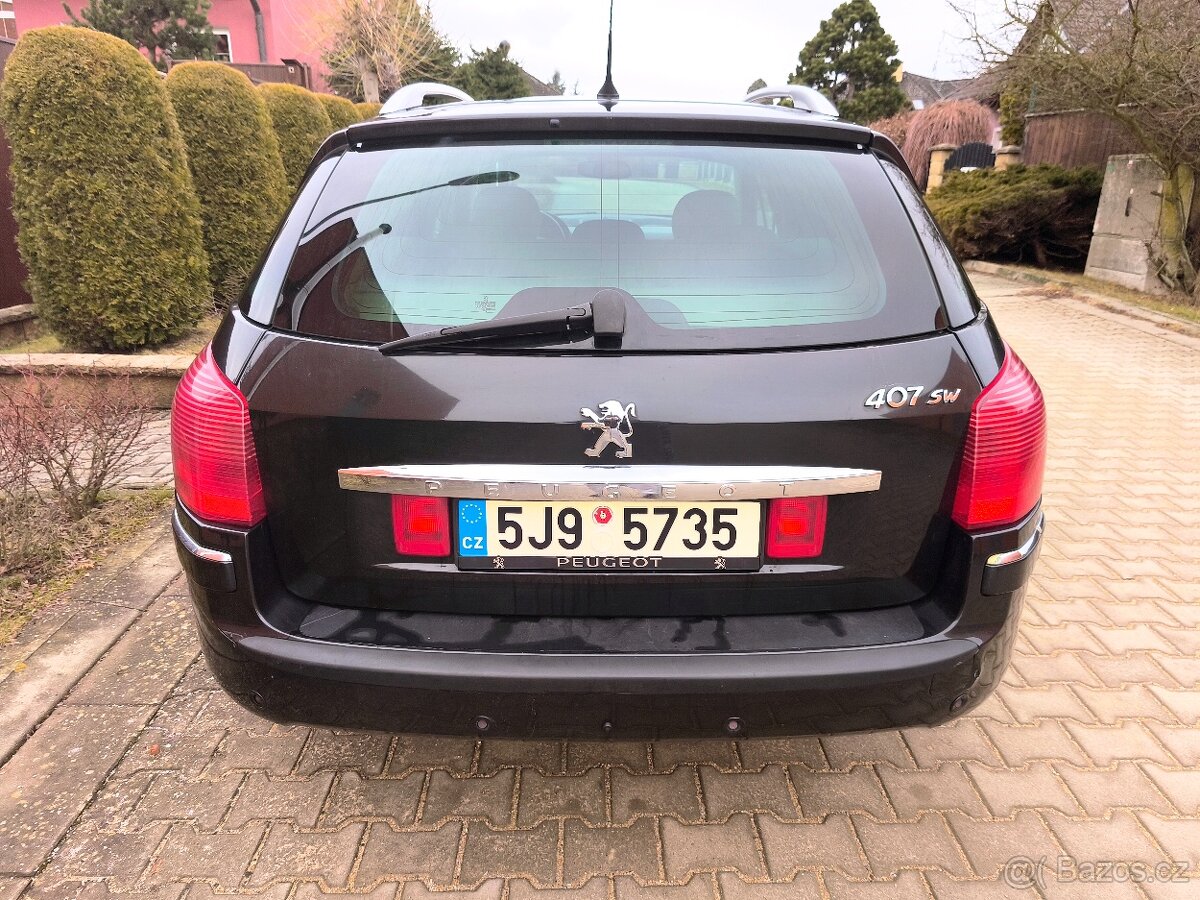 Peugeot 407 SW 2.2 HDI Nová STK do 02/28 - 4