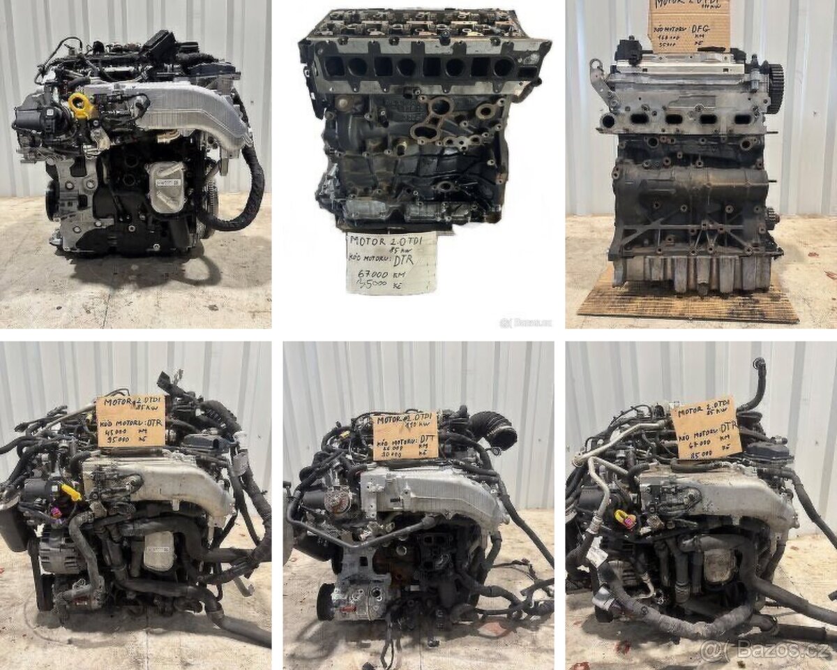 MOTOR 2.0 TDI ŠKODA/VW-DXP,CKF,DFG,DSU,DTS,DTR,DTT,DXR,DFC - 4