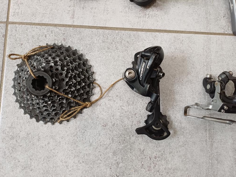 Sada Shimano Alivio/Deore 3x9 - 4