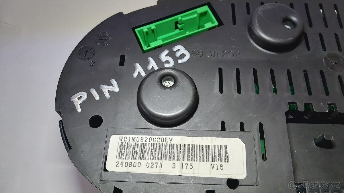 Budíky 1.9 TDI Seat s pinem - 4