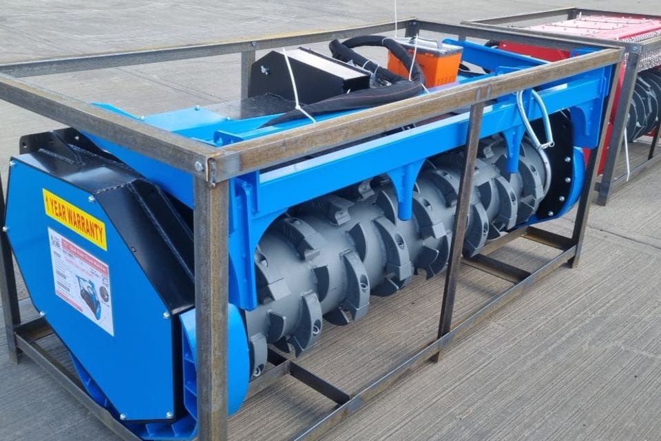 Lesní fréza na smykový nakladač - 4