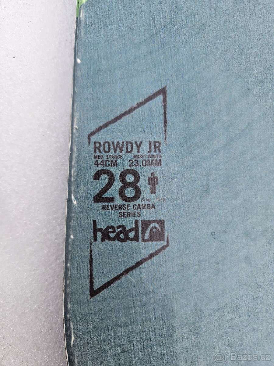 Prodám snowboard zn. Head délky 128 cm - 4