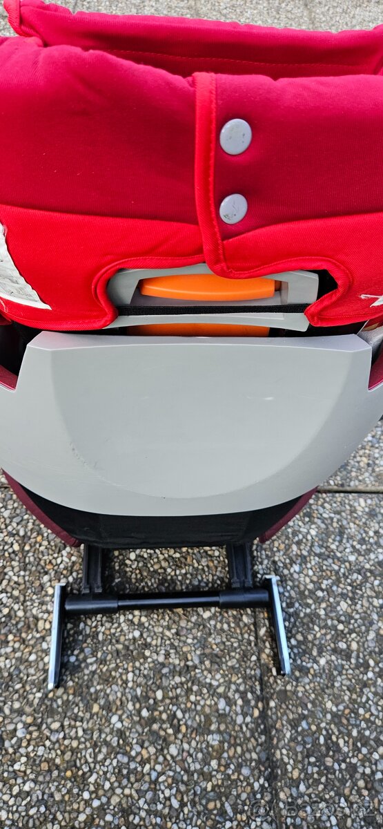 Dětská autosedačka CYBEX Solution X2-Fix – ISOFIX - červená - 4
