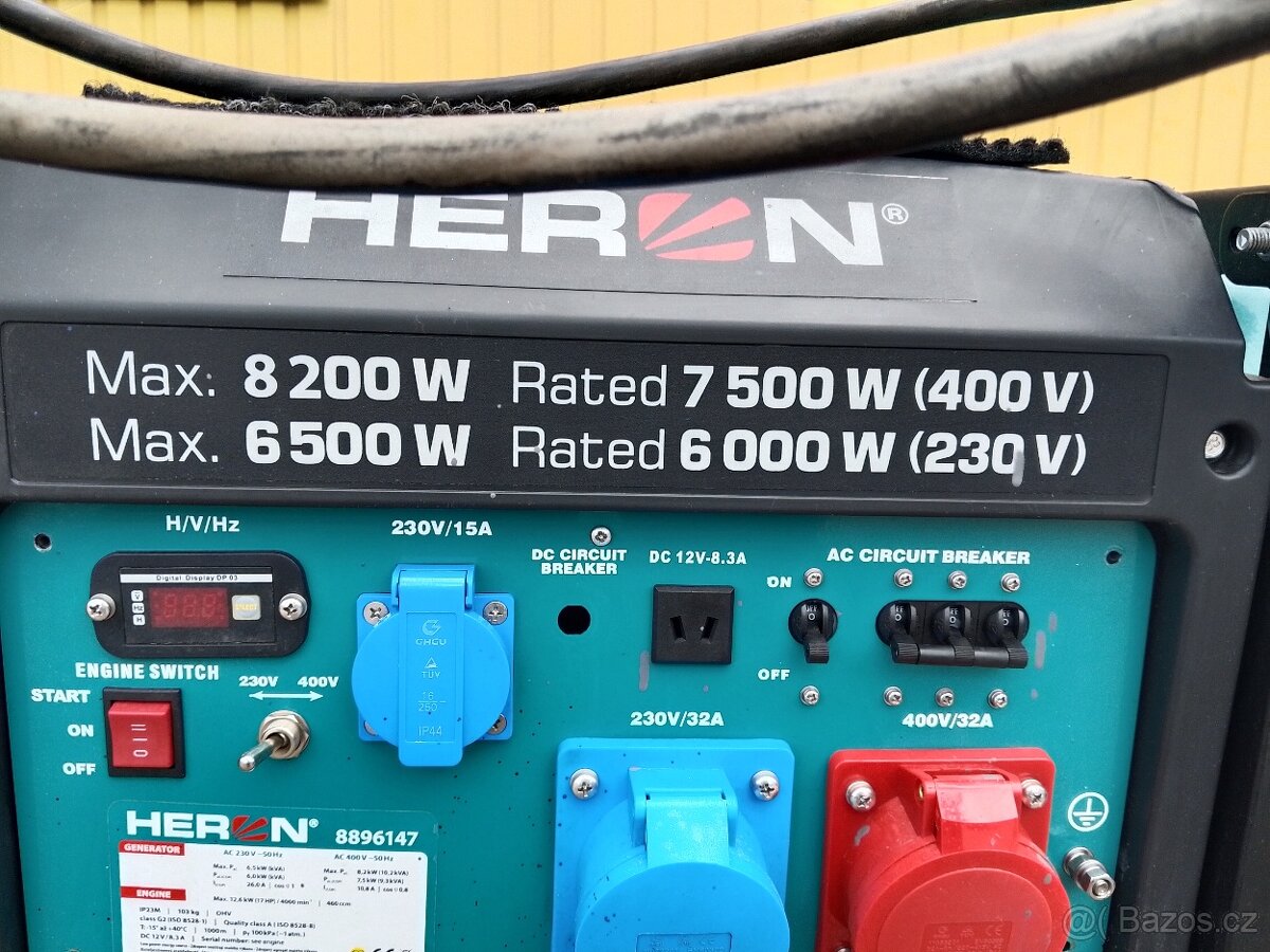 Prodám elektrocentrálu Heron - 4