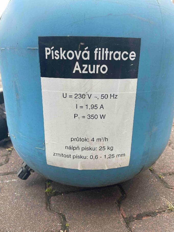 Bazén Florida - písková filtrace - 4