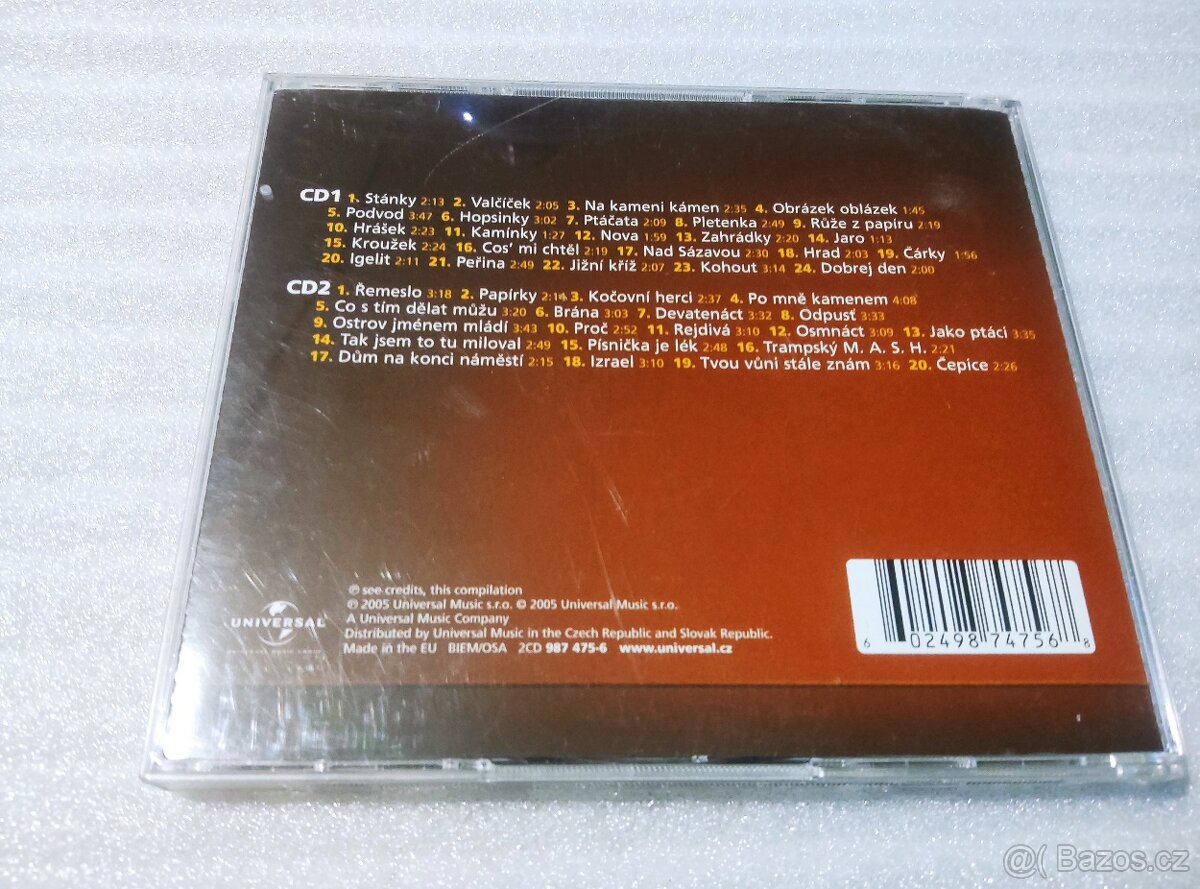 Cd - 2 cd Nedvědi - 44 slavných písniček - 4