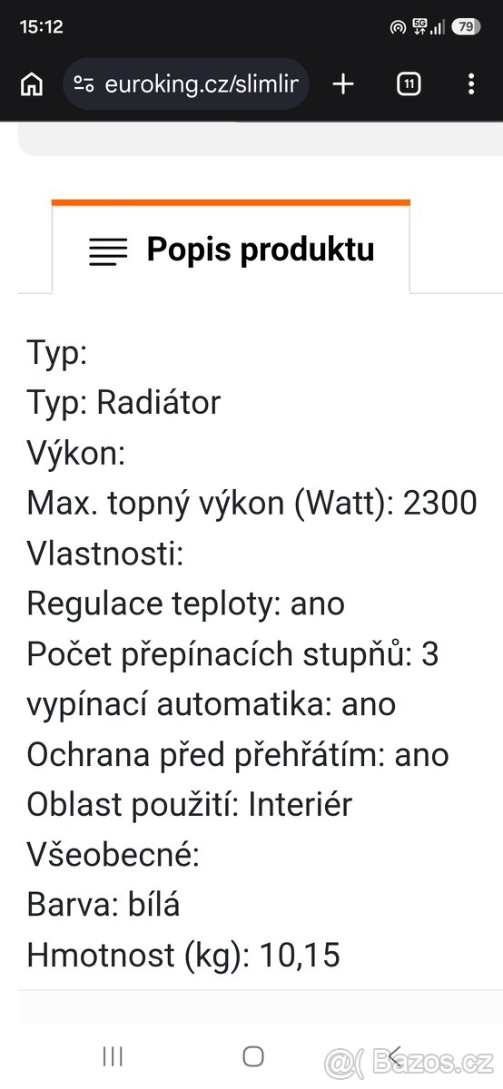 Olejový radiátor Clatronic - 4