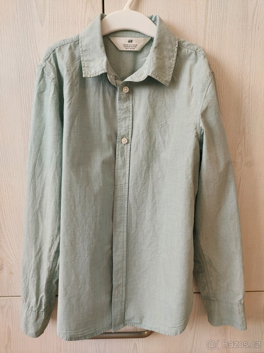 Chlapecká košile H&M 134 - 4