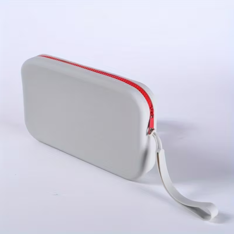 Silikonová cestovní taška, etue, kosmetická taška, organizér - 4