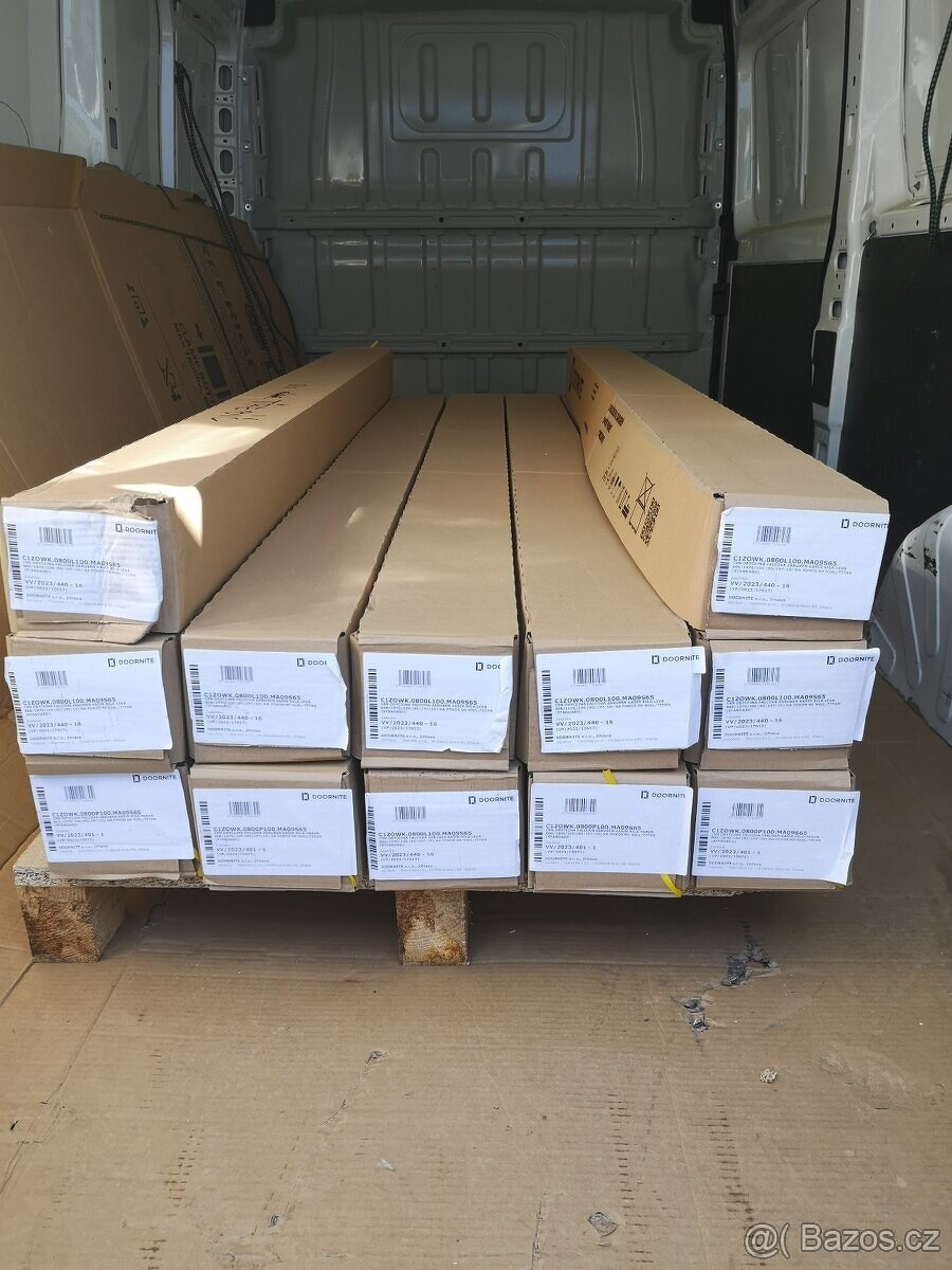 Obložky-Zárubeň Hladká Bílá DOORNITE 80 CM 95-115 MM - 4