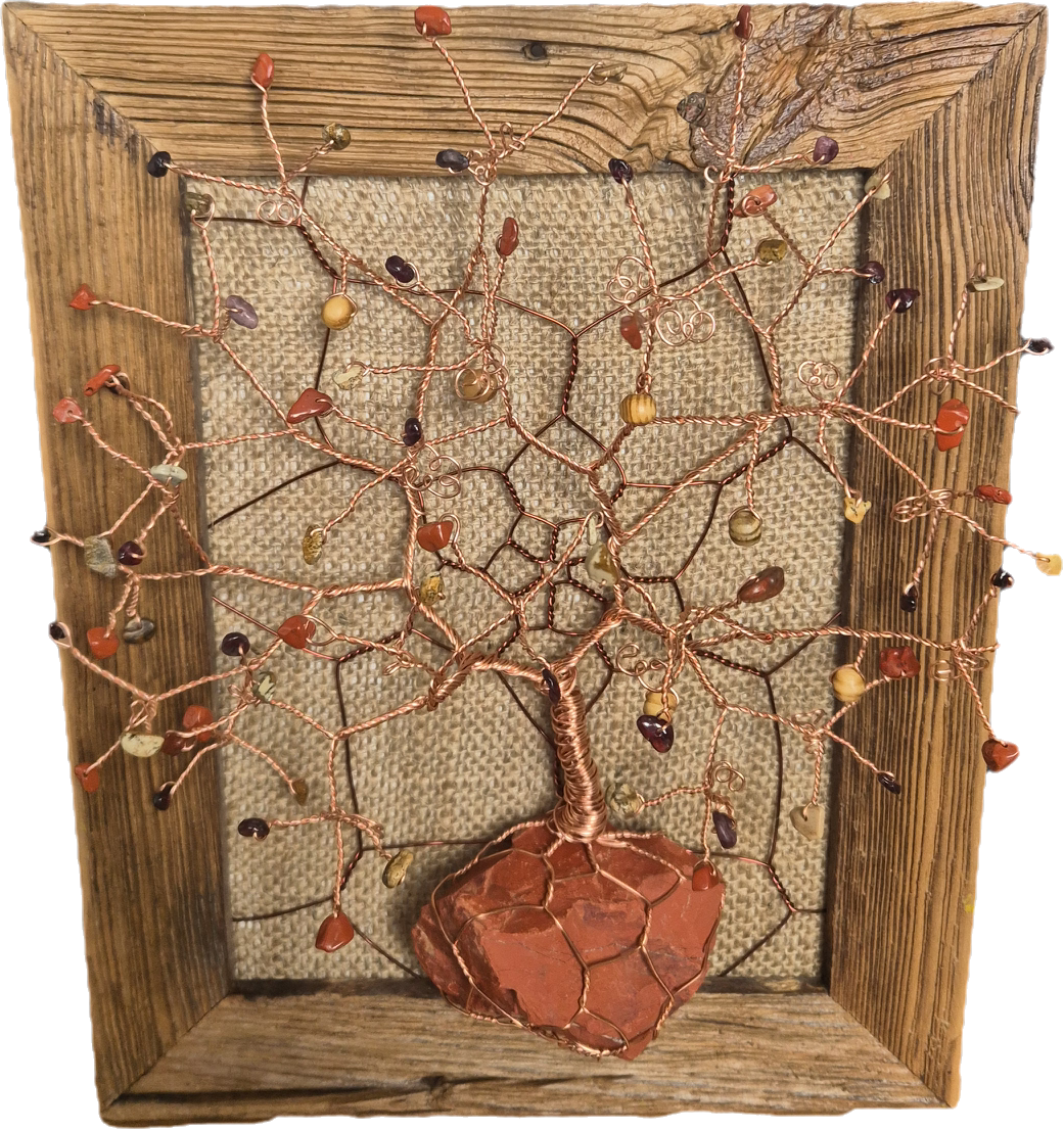 3D Strom živoata a štěstí v obraze - uzemnění - 4