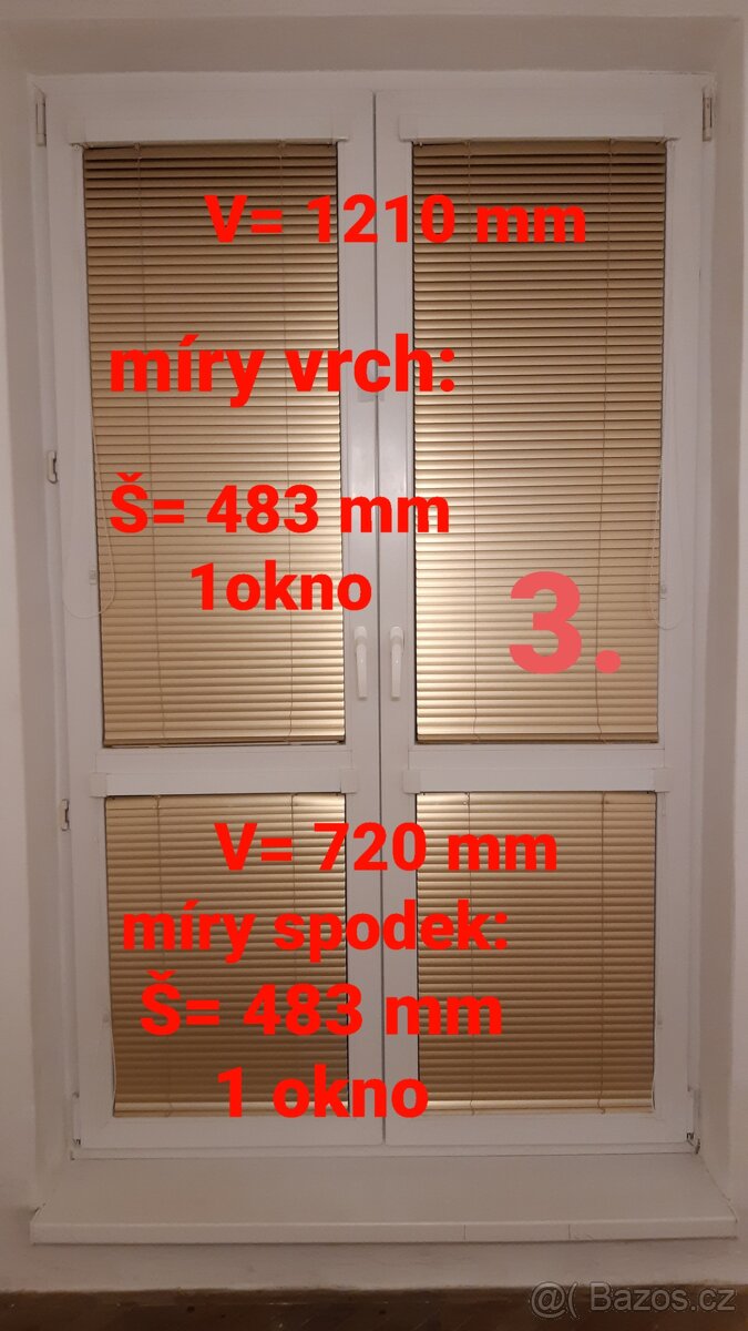 Žaluzie vnitřní-interiérové +síta do oken - 4