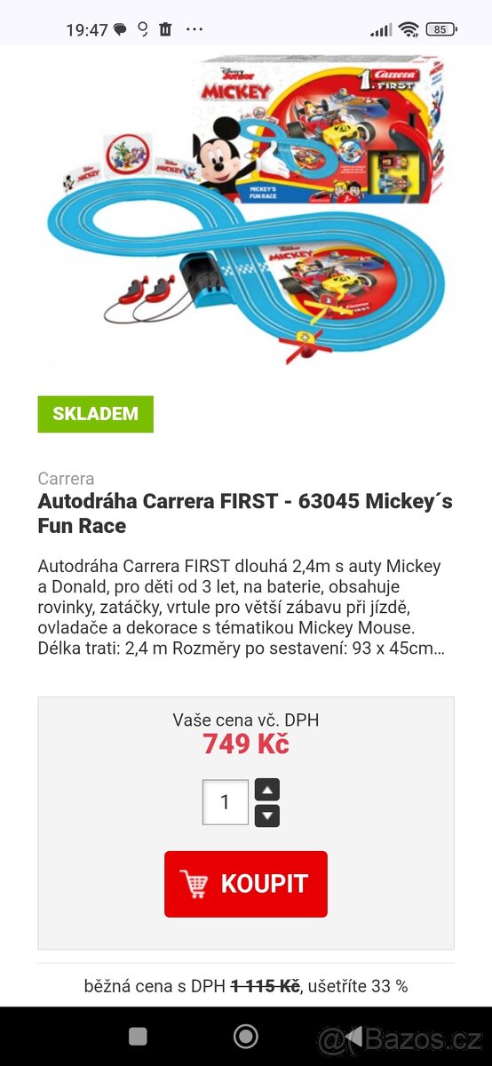 Autodráha Mickey - 4