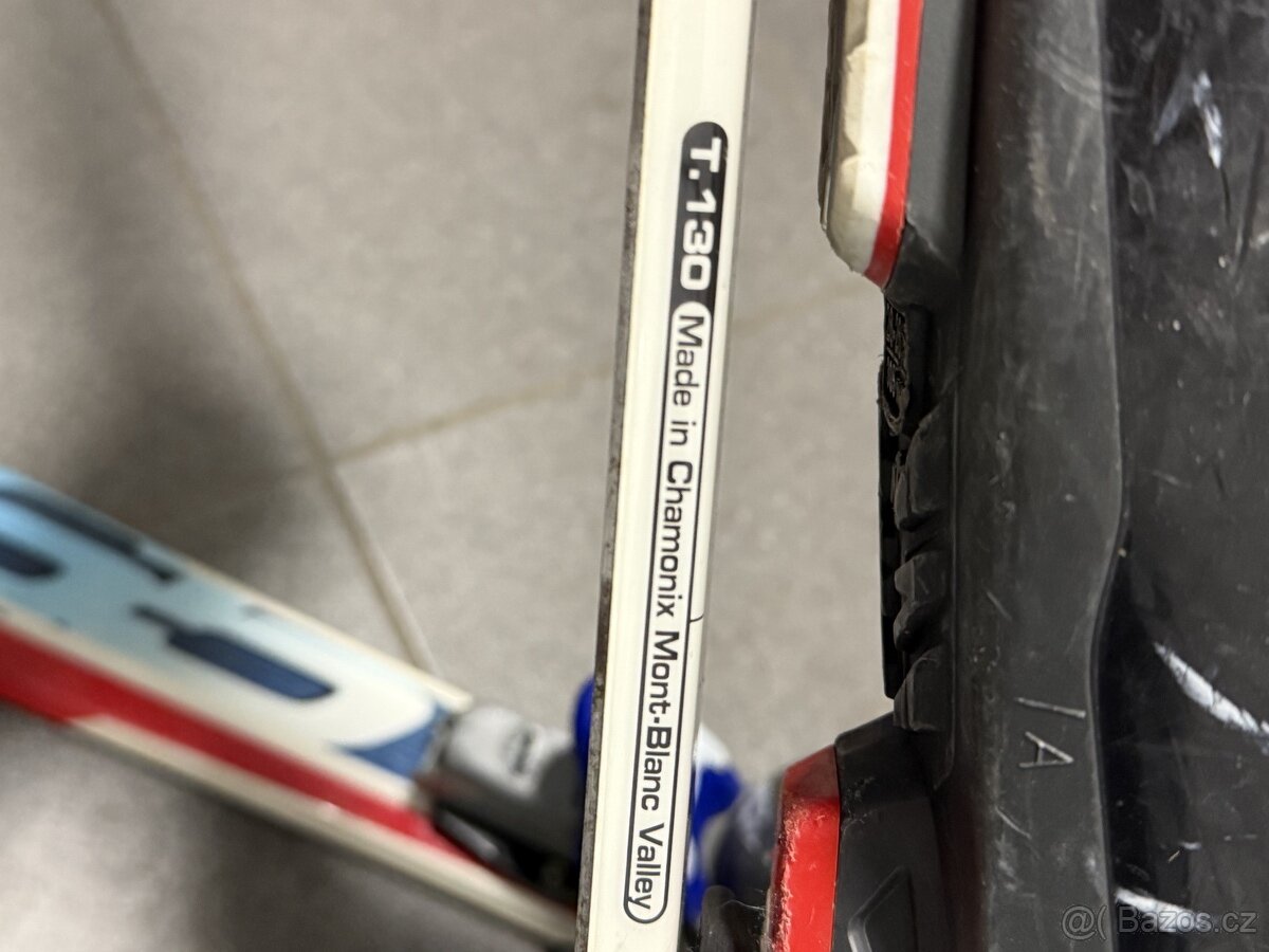 lyže 130cm+ lyžáky 40 - 4