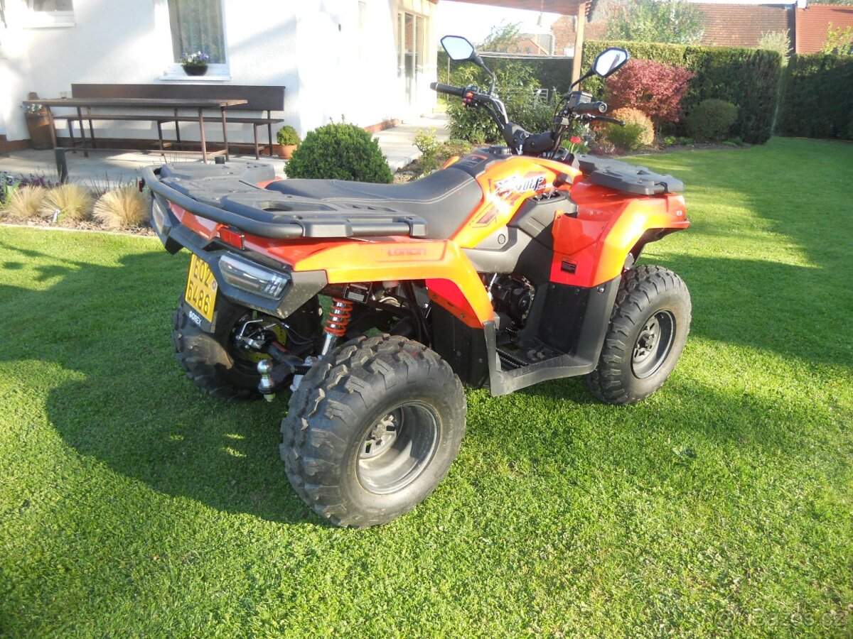 Loncin xwolf 300i 800km - 4