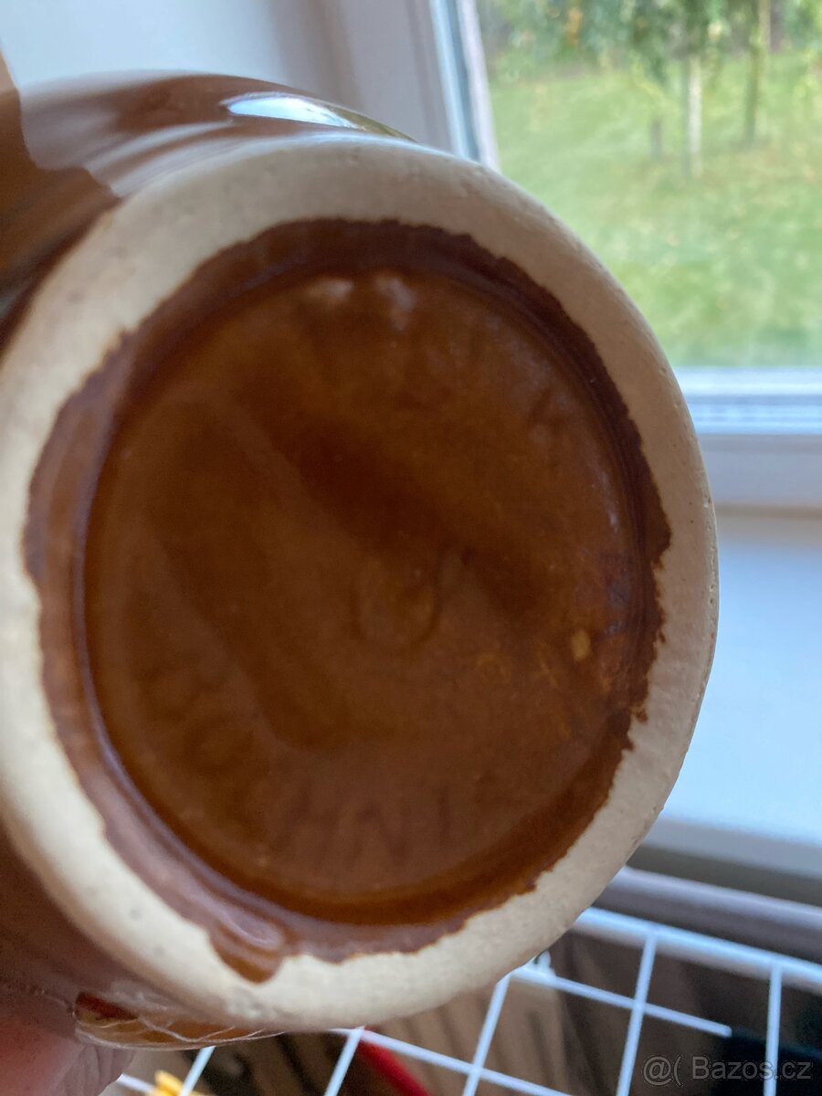 Váza kameninová Bochnia značená, v 30 cm - 4