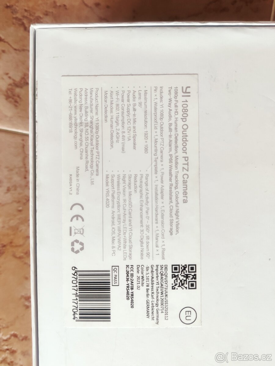 Yi home camera vnitřní a venkovní - 4