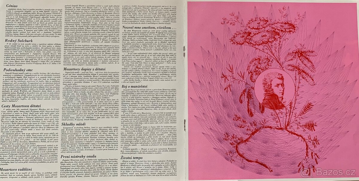 PRODÁM DVĚ GRAMOFONOVÉ DESKY - W.A.MOZART - 4