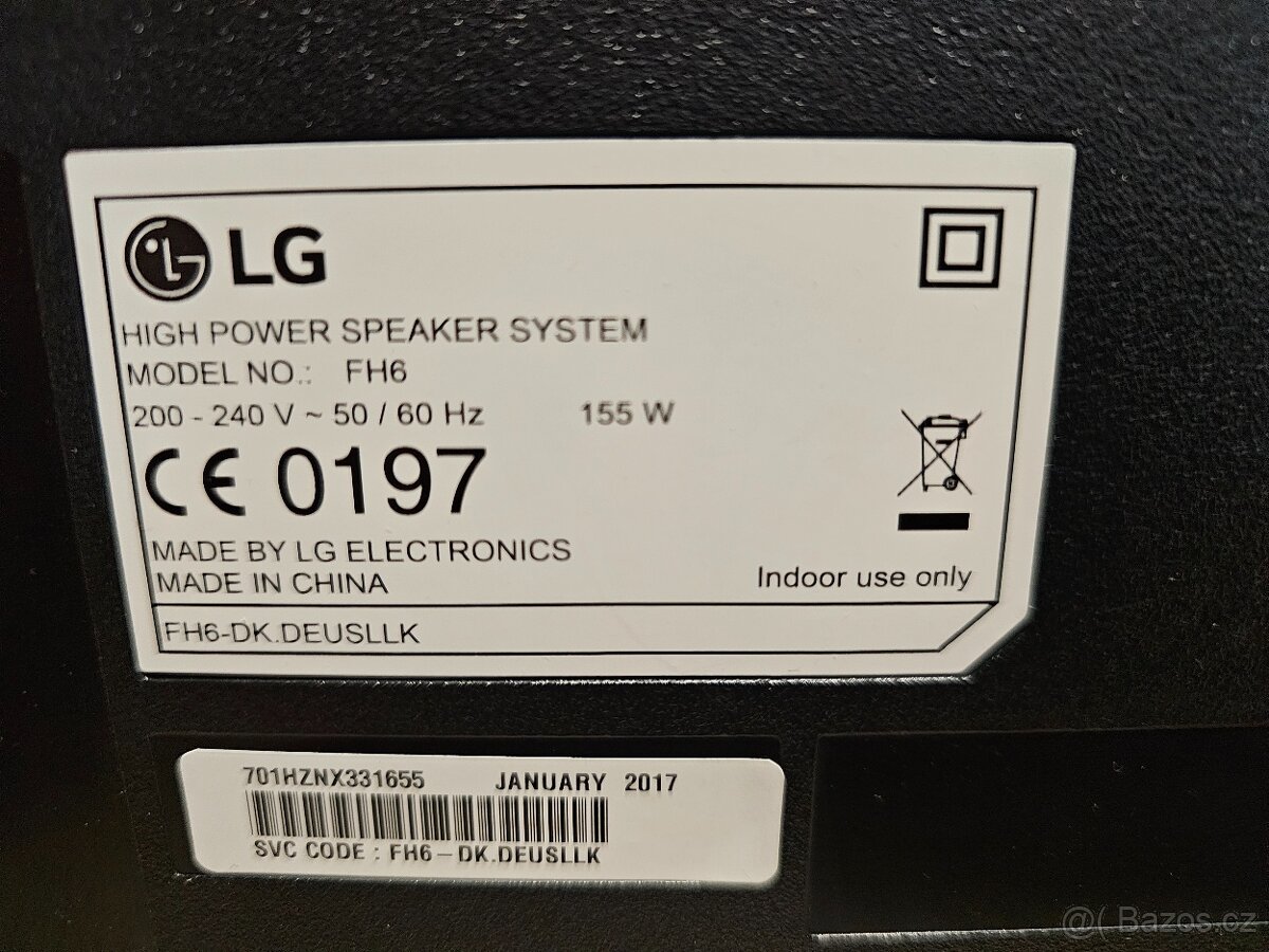 Party reproduktor LG FH6 - 4