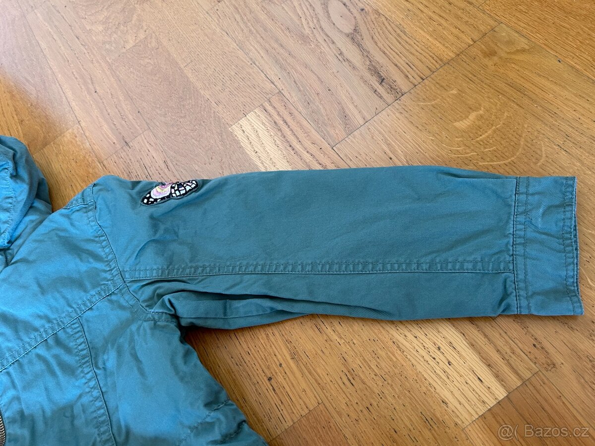 Bunda Lindex motýl v. 128 - 4