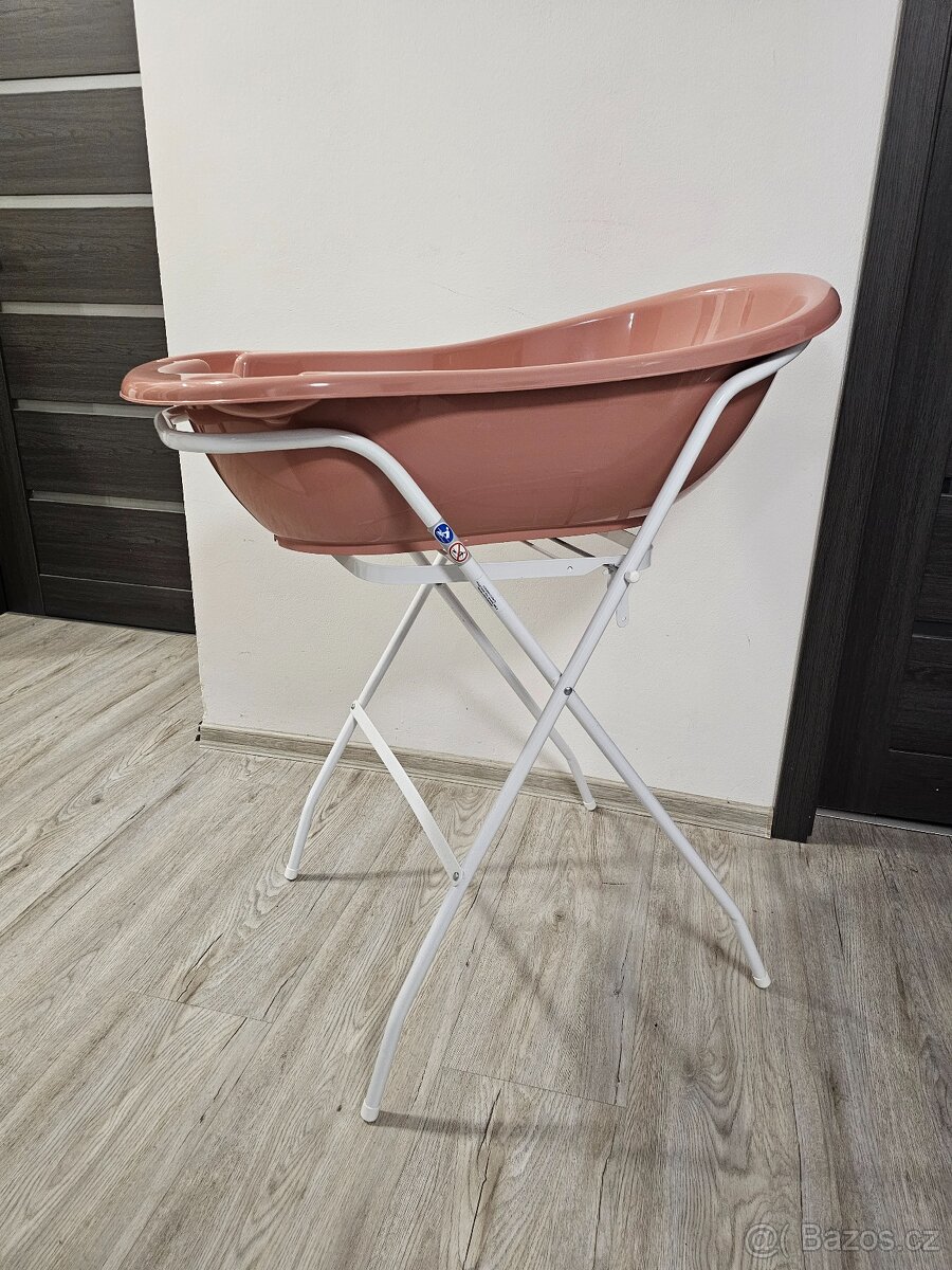 Dětská vanička s výpustí (86 cm) a stojánek - 4