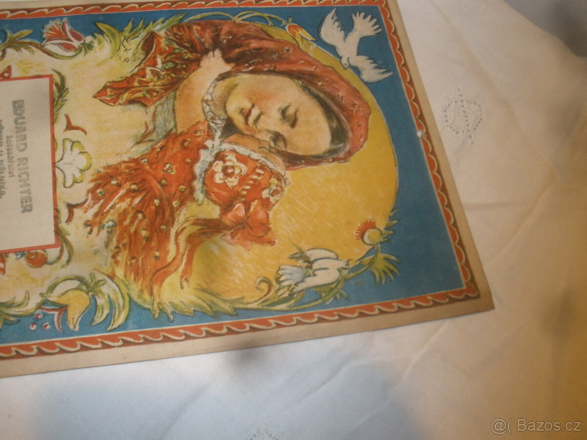 Stará reklama na kartonu - 4