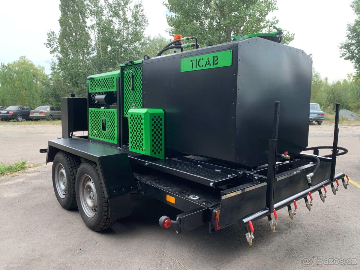 Rozprašovač bitumenové emulze+Pulverizator de de bitum - 4