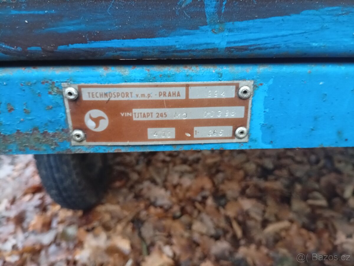 Přívěsný vozík v dobrém stavu - 4