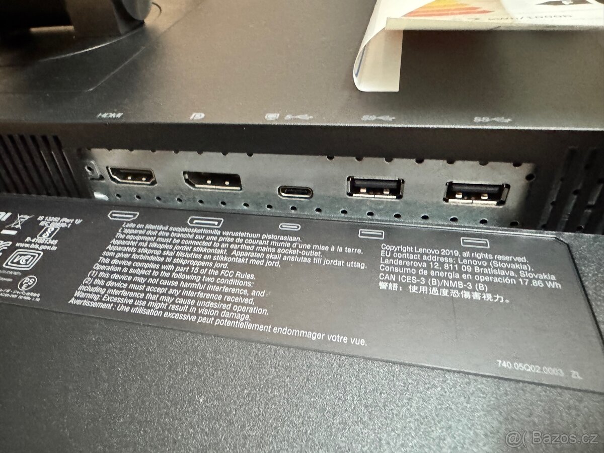 Monitor 27” Lenovo - 4