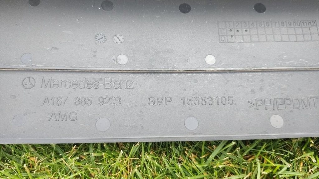 Mercedes GLE GLS W1670 C167 X167 2019 - Drziak SPZ ECV - 4