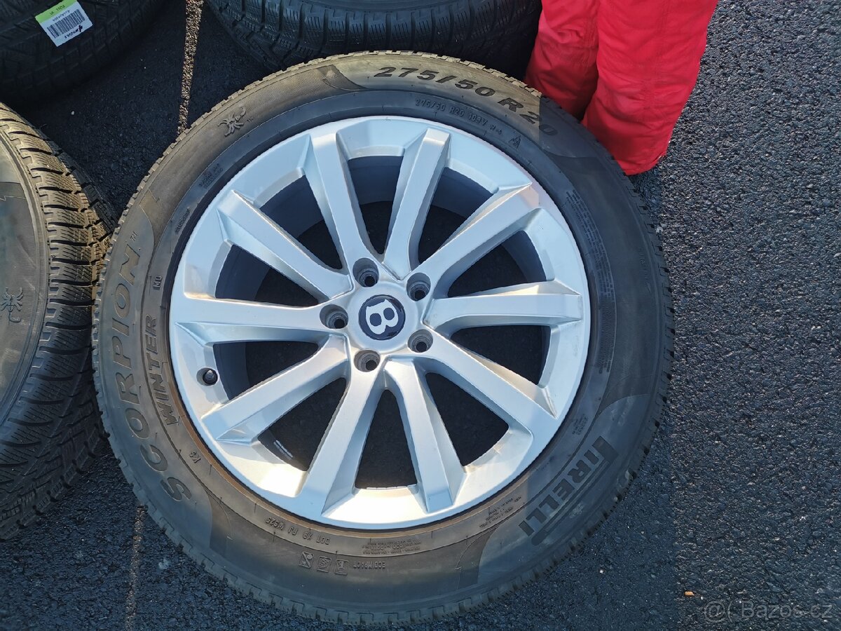 Originální alu kola na Bentley Bentayga zimní 20" - 4