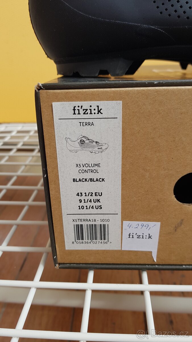 Prodám tretry Fizik Terra X5, velikost 43,5 - 4