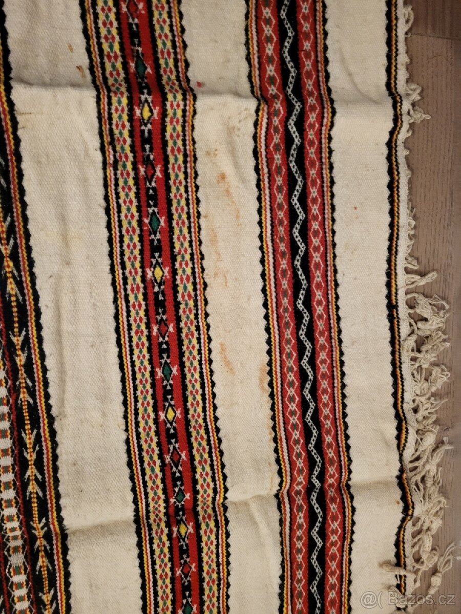 RUČNĚ TKANÝ KOBEREC 180X90cm (č.2) - 4