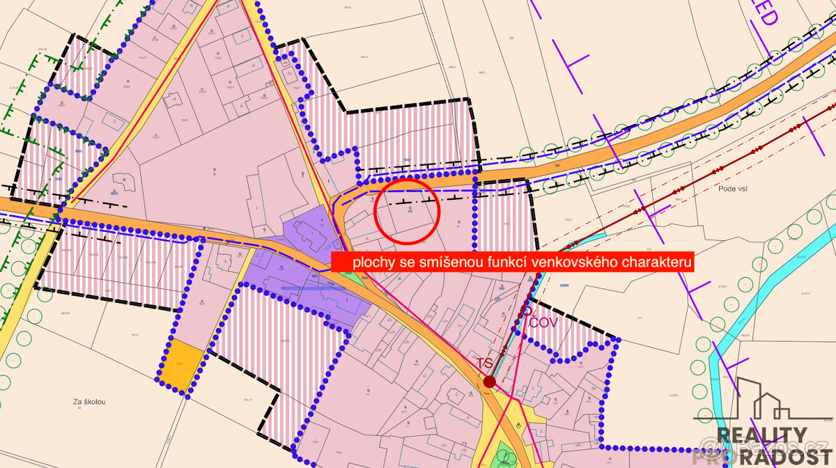 Prodej stavebního pozemku, Suchdol - 4