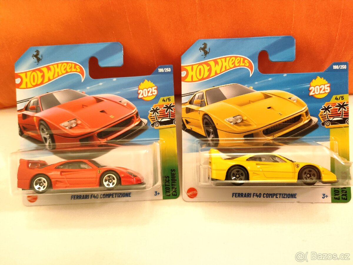 HOT WHEELS KOMPLETNÍ KOLEKCE FERRARI 2025/26 - 4