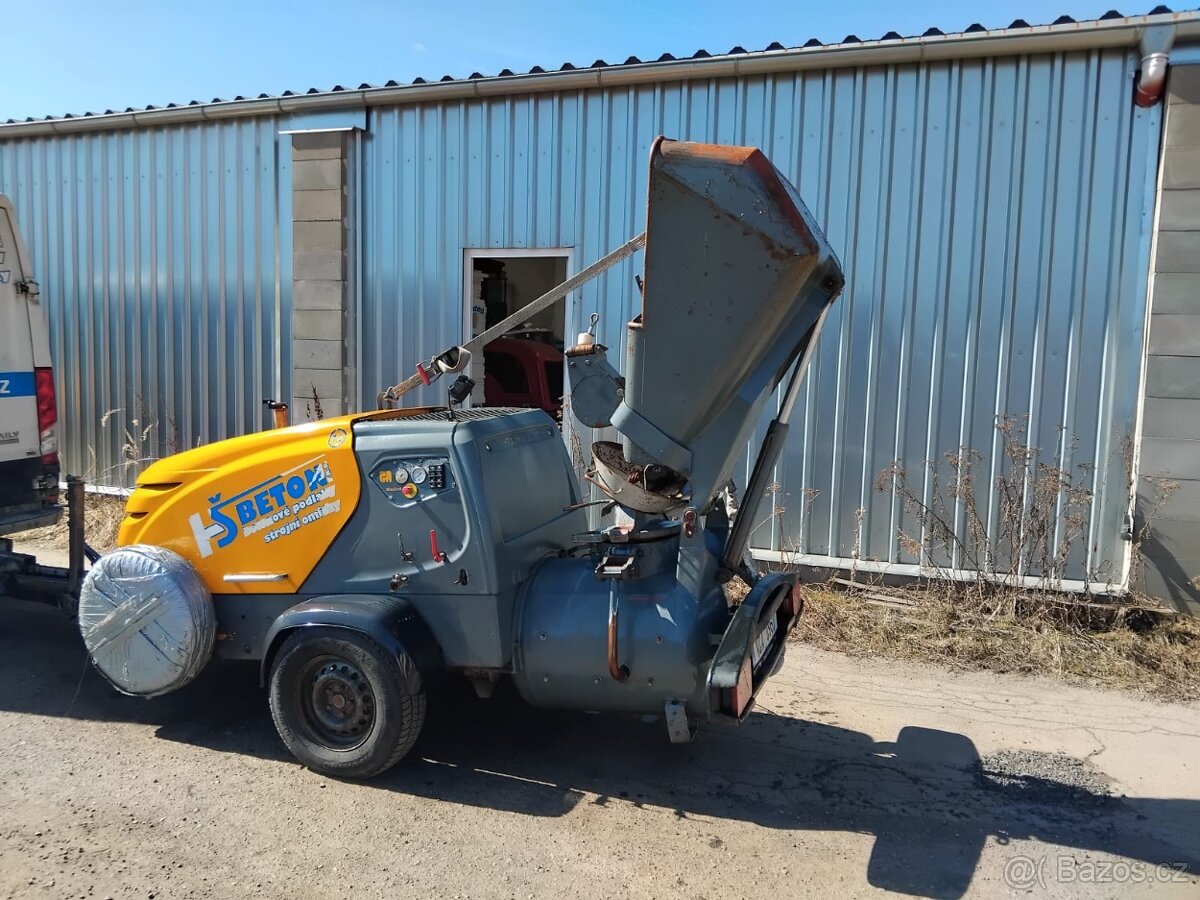 Putzmeister M740 DHBS, betonová pumpa, mixokret - 4