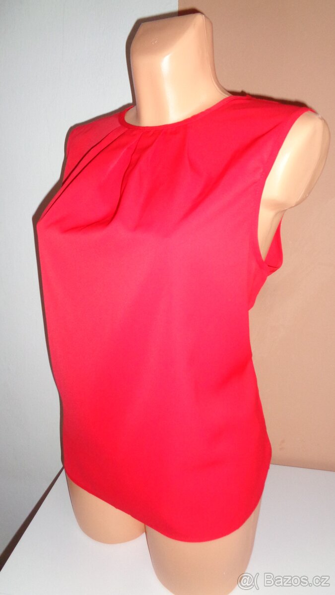 Červená halenka NOVÁ vel.XXL-přibl.48 (19) - 4