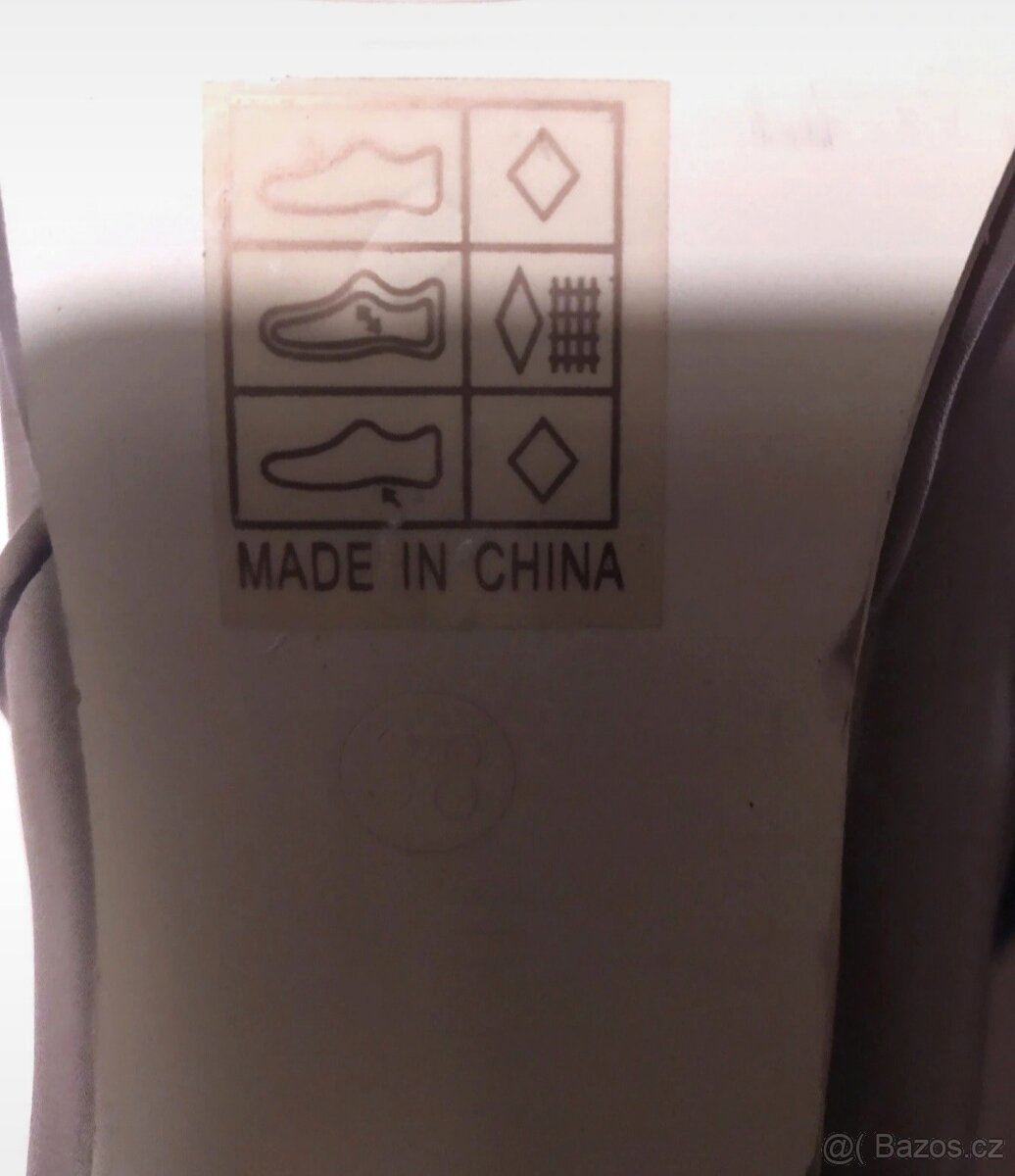 Zimní kotníčkové kozačky vel. 38 - 4